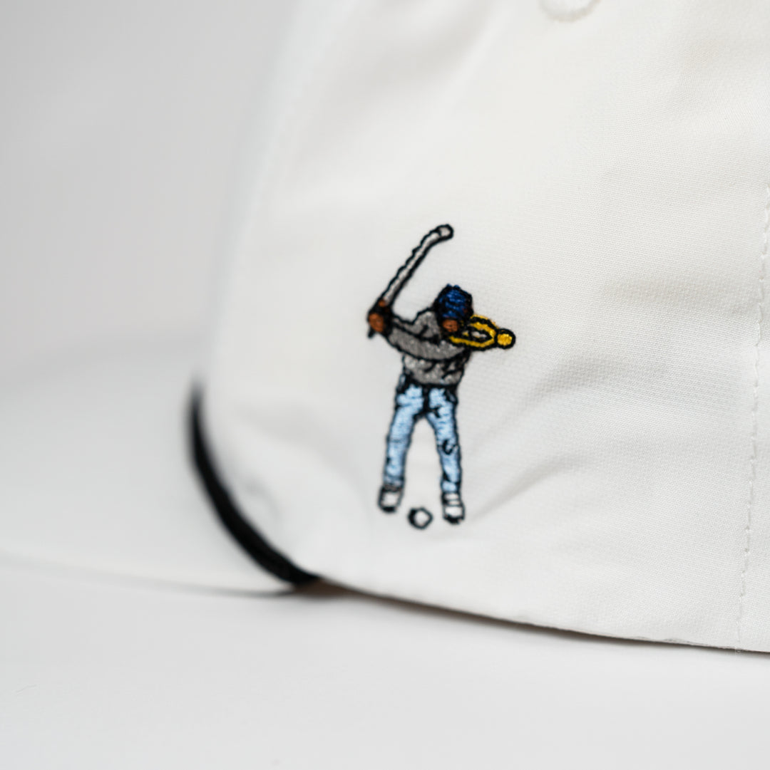 Hat | Eastside Golf 'Vintage Rope' - Bright White