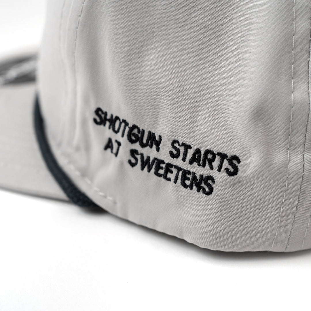Hat | Flat Bill - Grey/Charcoal/Shotgun Starts at Sweetens