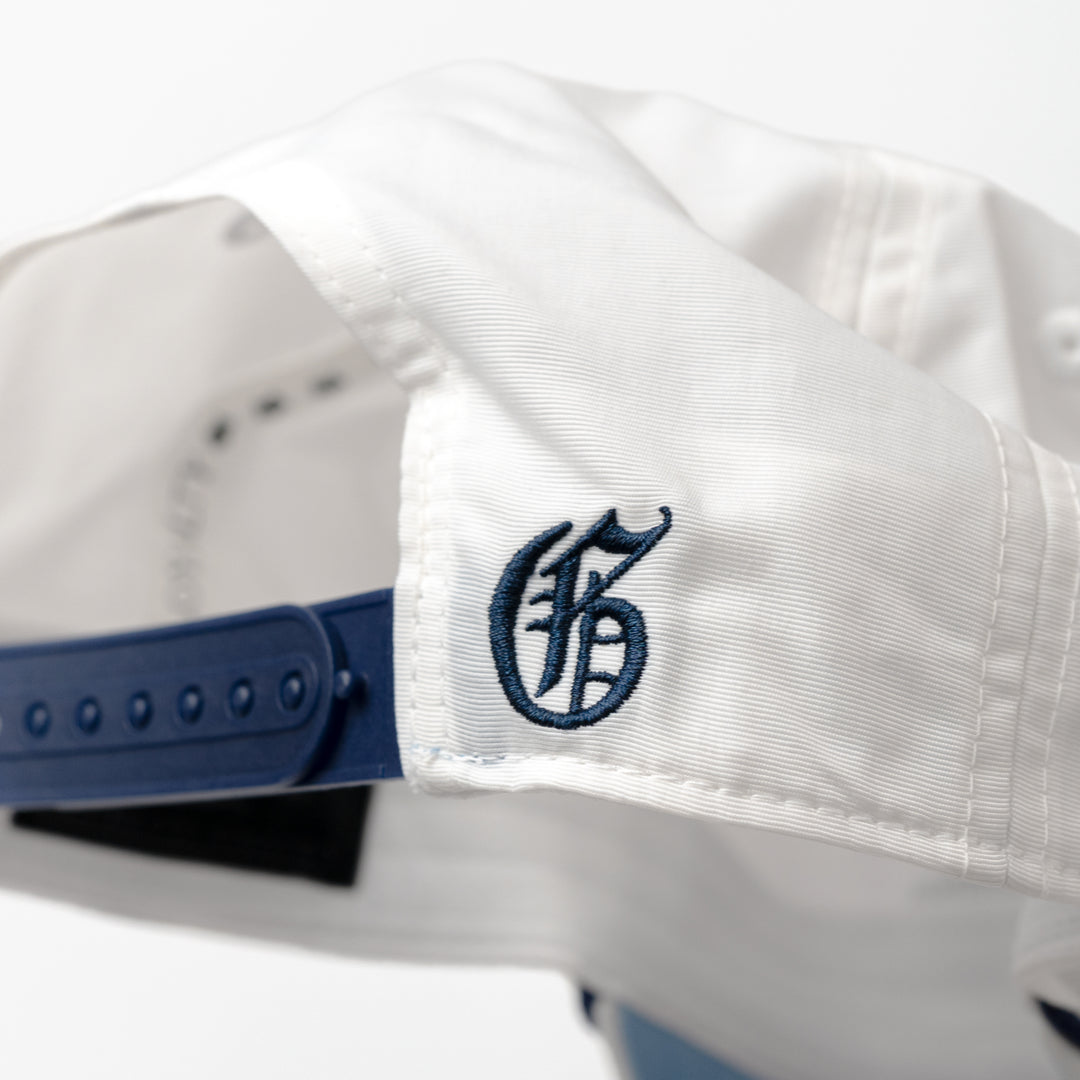 Hat | Greyson '5 Panel Rope' - Arctic/Barrel