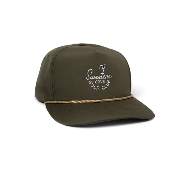 Hat | Eastside Golf 'Vintage Rope' - Moss Green