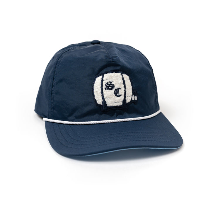 Hat | Greyson '5 Panel Rope' - Maltese/Barrel