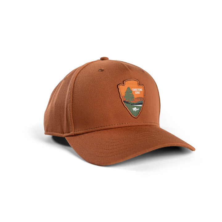 Hat | Sportiqe 'Ranch' - Brown/Park Badge