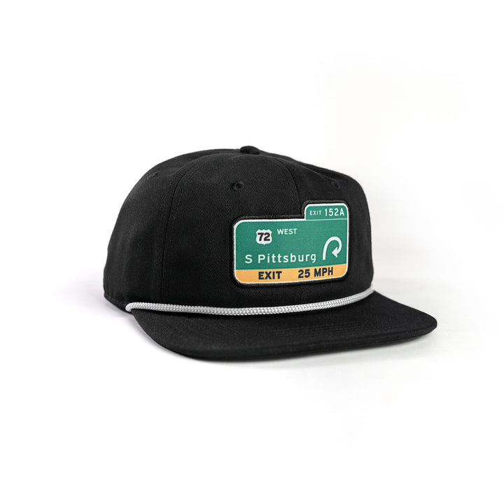 Hat | Sportiqe 'Rambler' - Black/White/South Pittsburg Sign