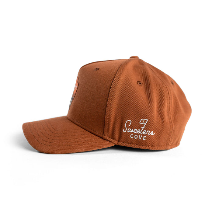 Hat | Sportiqe 'Ranch' - Brown/Park Badge