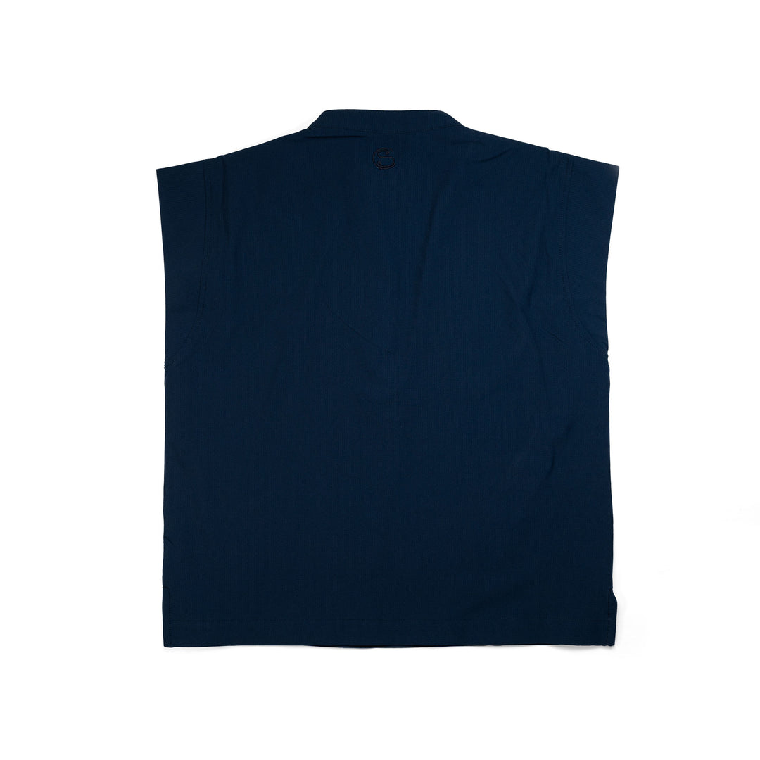 Women's Top | Honors 'The Split Neck Shirt' - Navy/SC