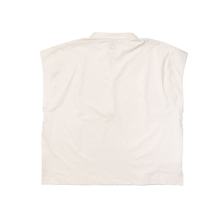 Women's Top | Honors 'The Split Neck Shirt' - Cream/SC