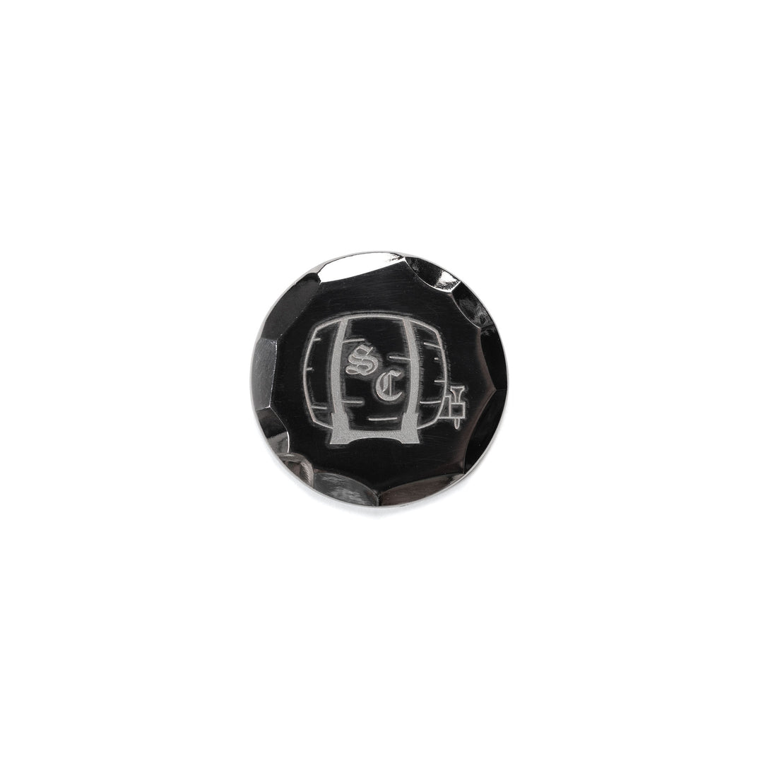 Ball Mark | C3 Custom Golf 'Large Ball Marker' - Black Nickel/Barrel