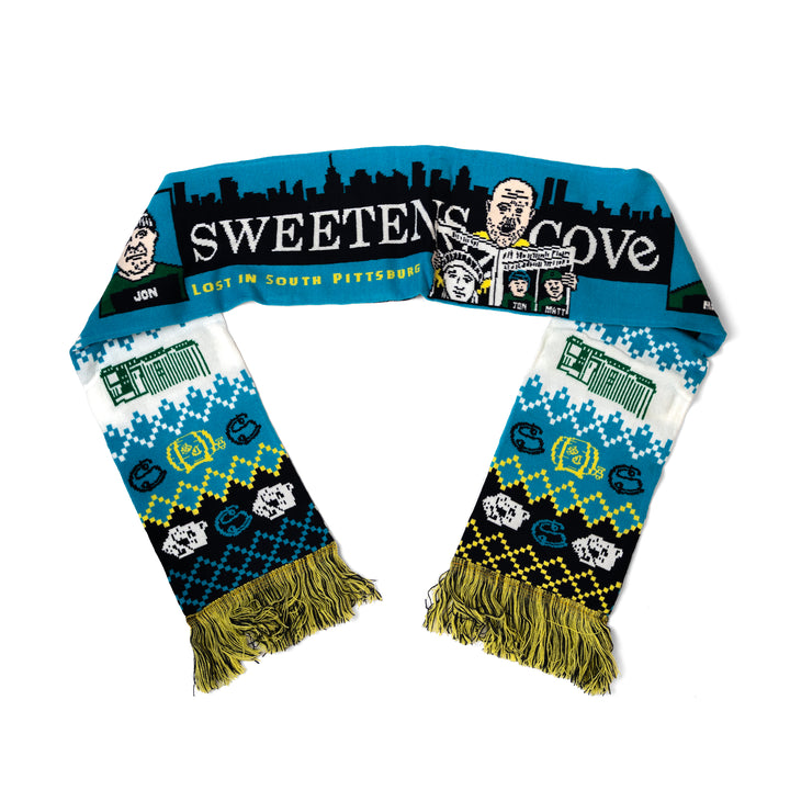 Scarf | Home Alone Ugly Christmas Sweater Scarf Sweetens Cove Golf Club