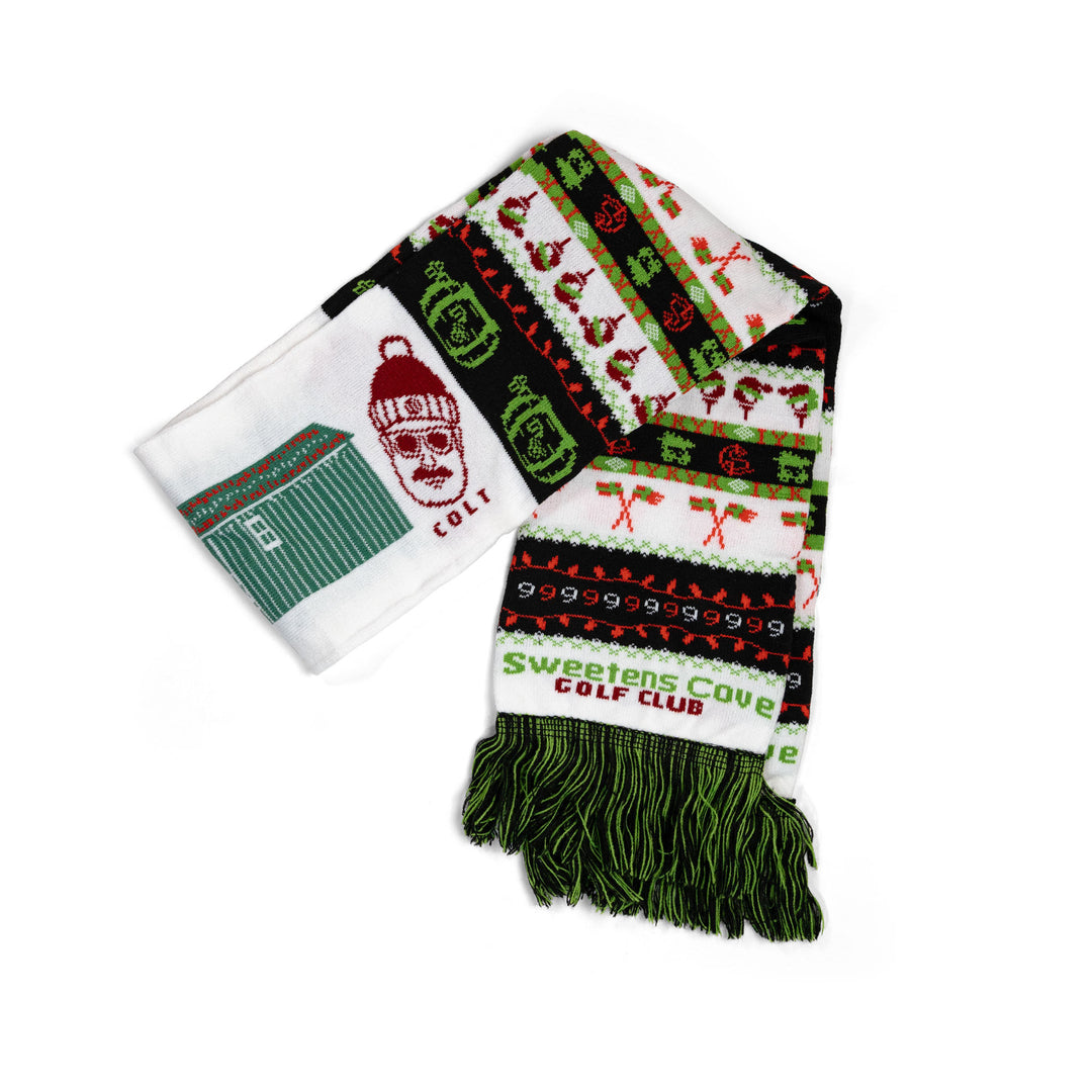 Scarf | Ugly Christmas Sweater Scarf Sweetens Cove Golf Club