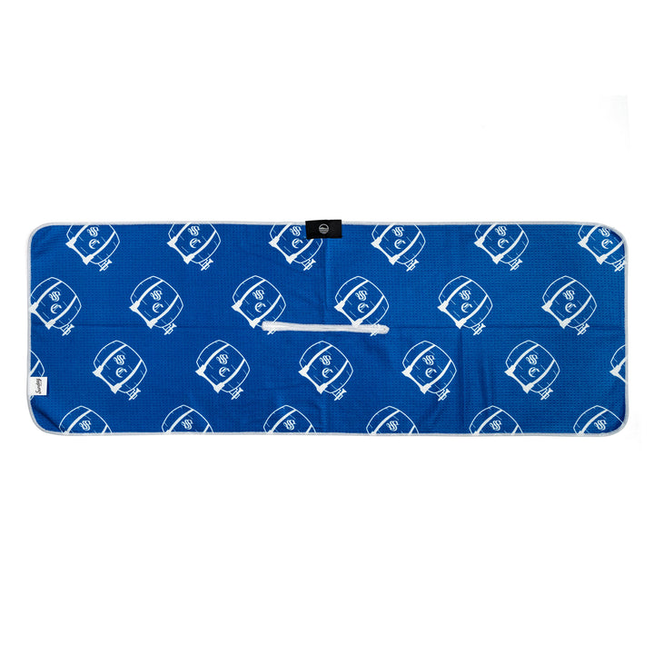 Towel | Sunday Golf 'Classic Golf Towel' - Royal/SCGC