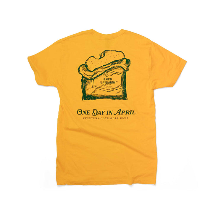 T-Shirt | Bella Canvas - Mustard/Shed Sammies/One Day in April