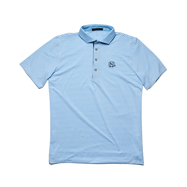 Men's Polo | Greyson 'Quogue' Polo - Wolf Blue/Arctic/Barrel