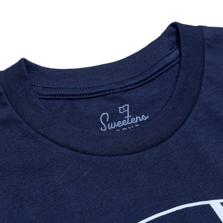 Men's T-Shirt | Sueded Tee - Sueded Navy/Barrel