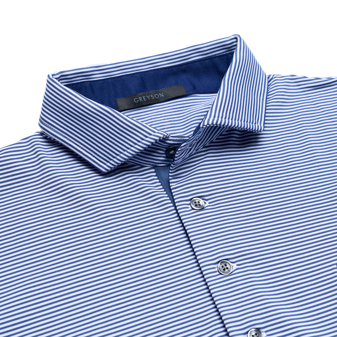 Men's Polo | Greyson Saranac Polo - Arctic/Falcon/Sweetens 9