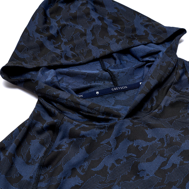 Pullover | Greyson Wolfpack Camo Kennebec Sport Hoodie - Maltese Blue/Sweetens 9