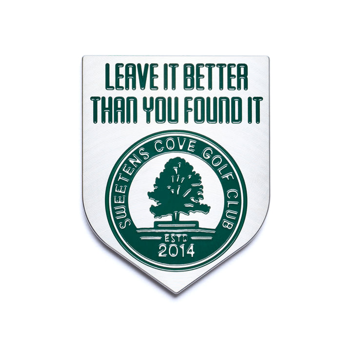 Ball Mark | SWAG Golf Leave It Better Than You Found It - Shield