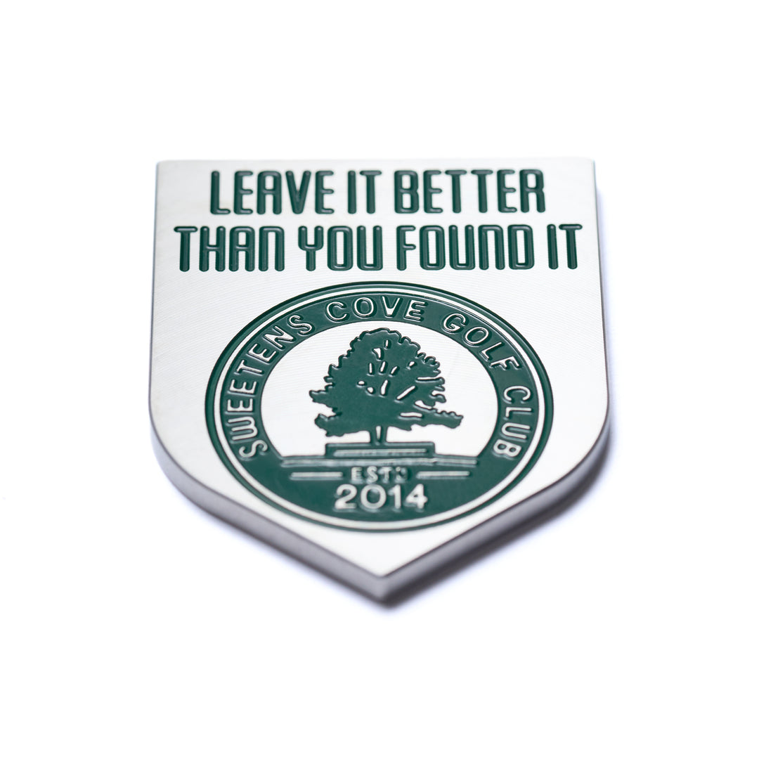 Ball Mark | SWAG Golf Leave It Better Than You Found It - Shield