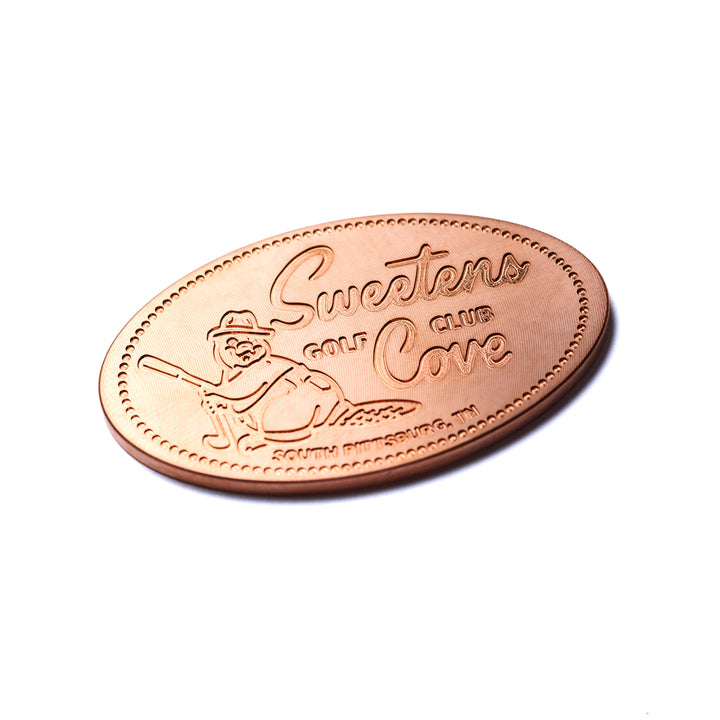 Ball Mark | SWAG Golf Copper Ball Marker