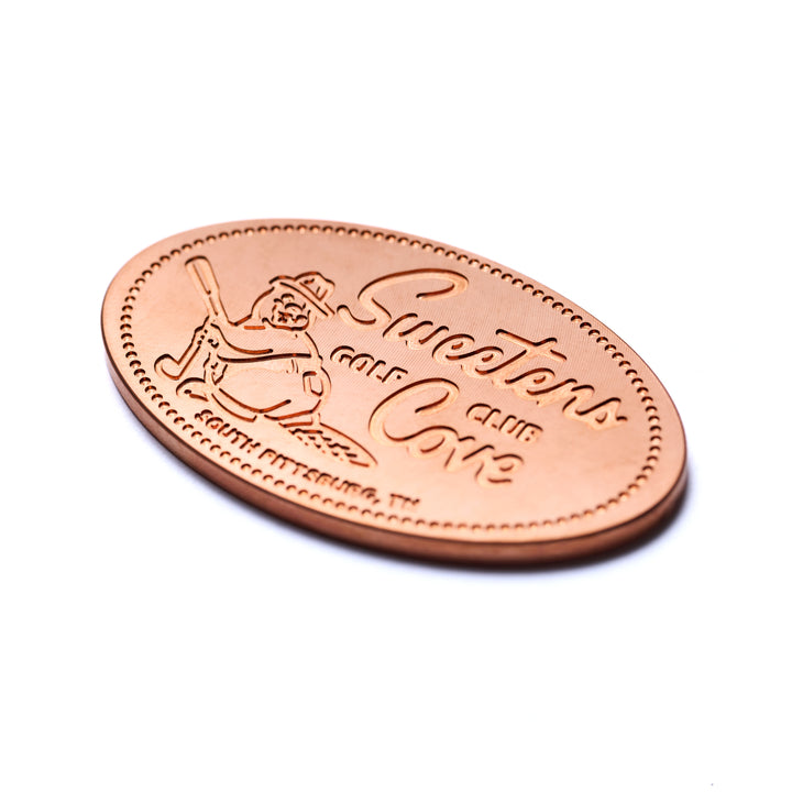 Ball Mark | SWAG Golf Copper Ball Marker