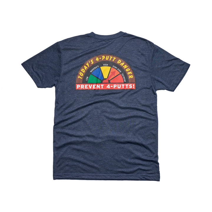 Men's T-Shirt | SWAG Golf Prevent 4 Putts T-Shirt - Navy