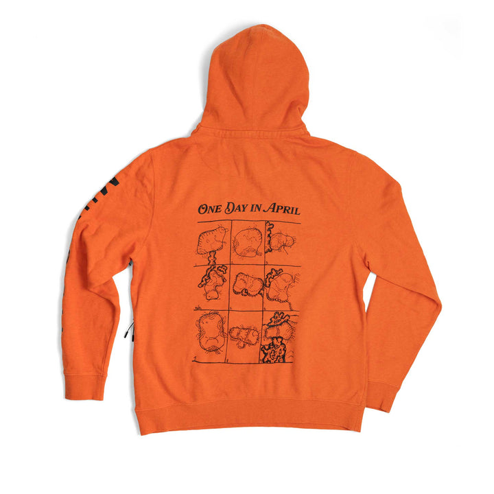 Sweatshirt | Municipal 'Gameday' Hoodie - Poppy/One Day in April