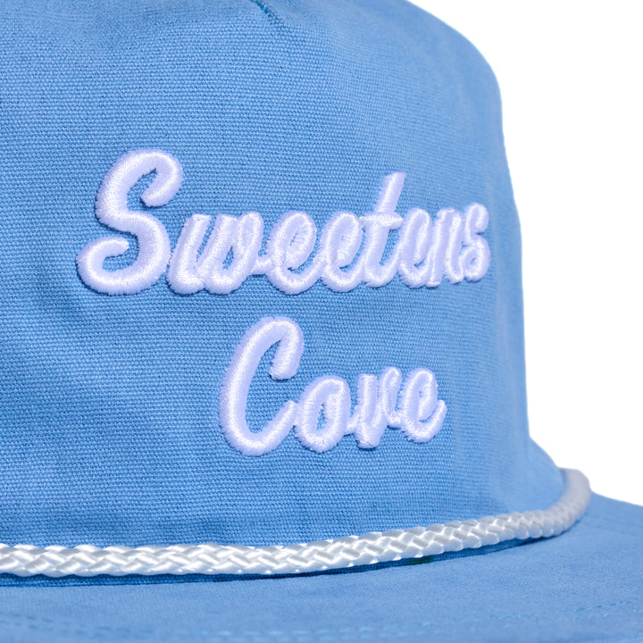 Hat - The Original Rope SC - Lt Blue/White