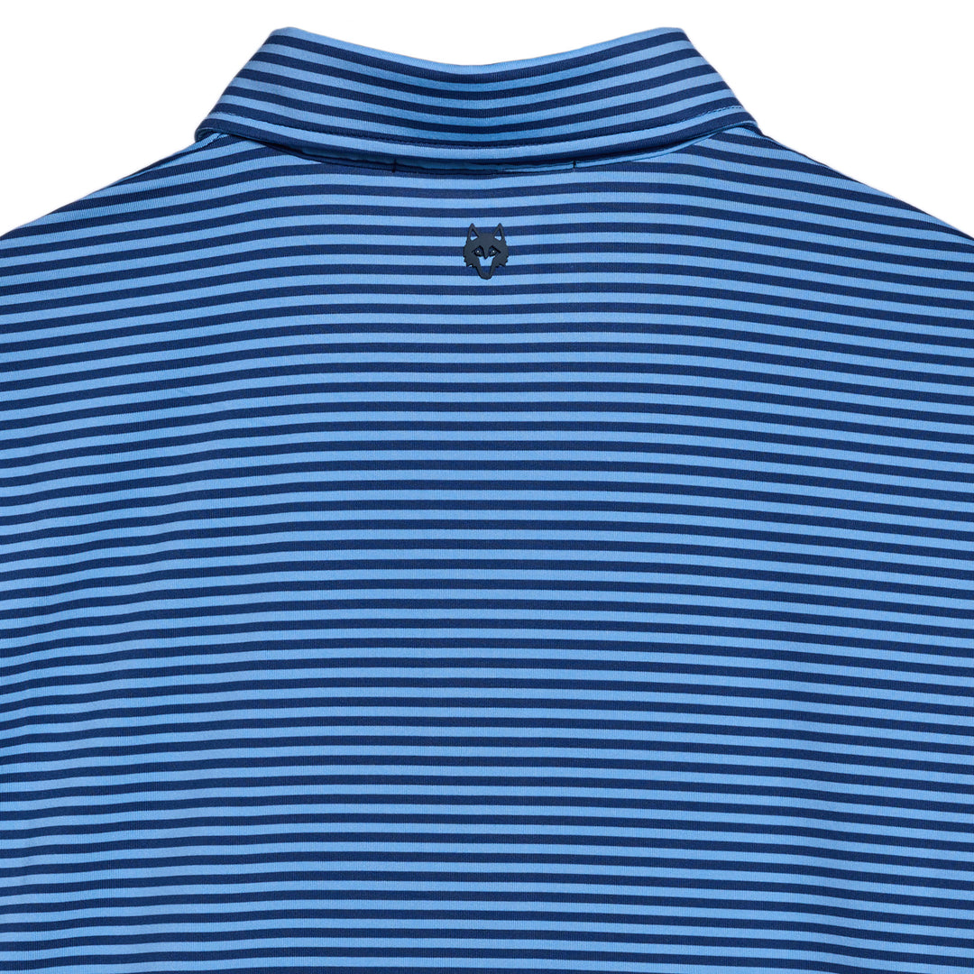 Men's Polo | Greyson Quogue Polo - Falcon/Wolf Blue/Barrel