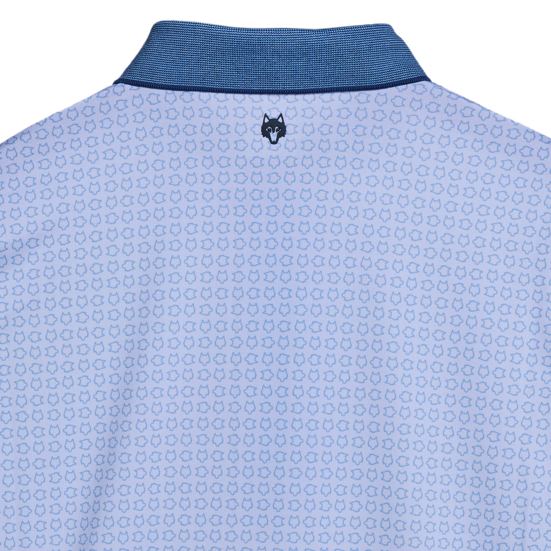 Men's Polo | Greyson Icon Edge Polo - Arctic/Barrel