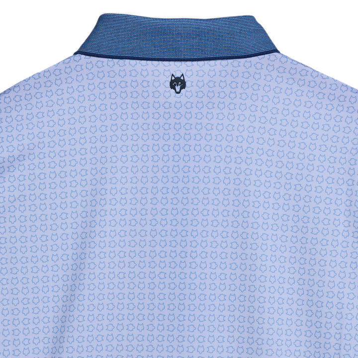 Men's Polo | Greyson Icon Edge Polo - Arctic/Barrel