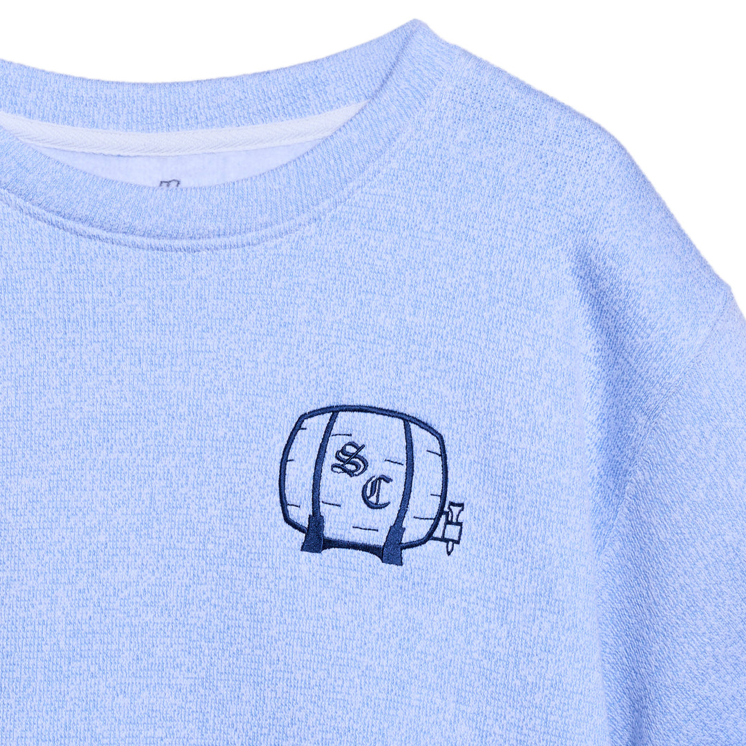 Pullover | Nantucket Crewneck - Denim Blue/Barrel
