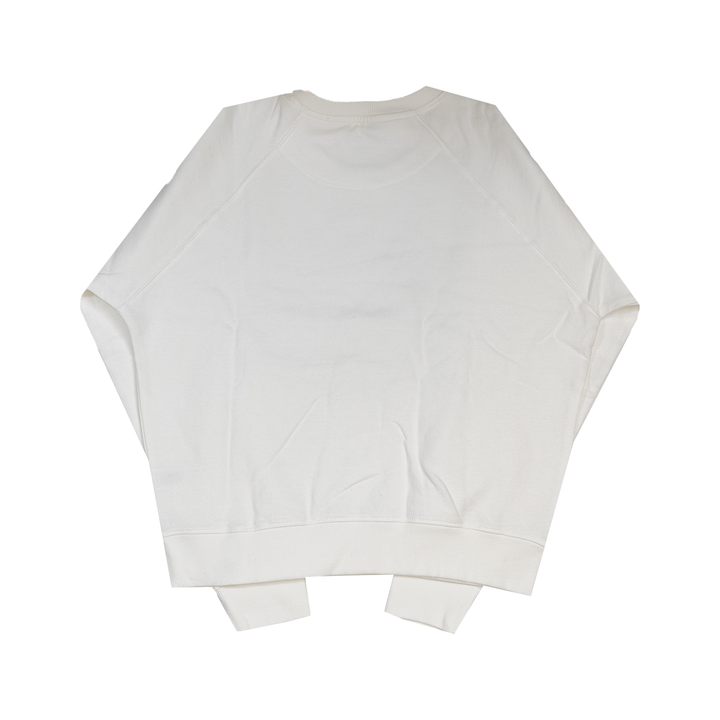 Women's Sweatshirt | Sportiqe 'Ashlyn' Crew Neck - Cloud/Club Text Applique