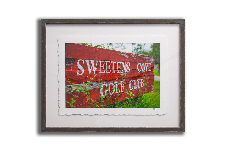 Artwork | Sweetens Cove Welcome: The Red Sign