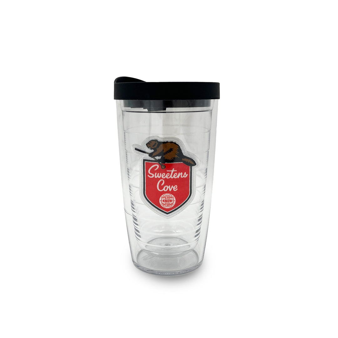 Drinkware | Tervis '16oz Tumbler with Lid' - Black/Beaver Shield